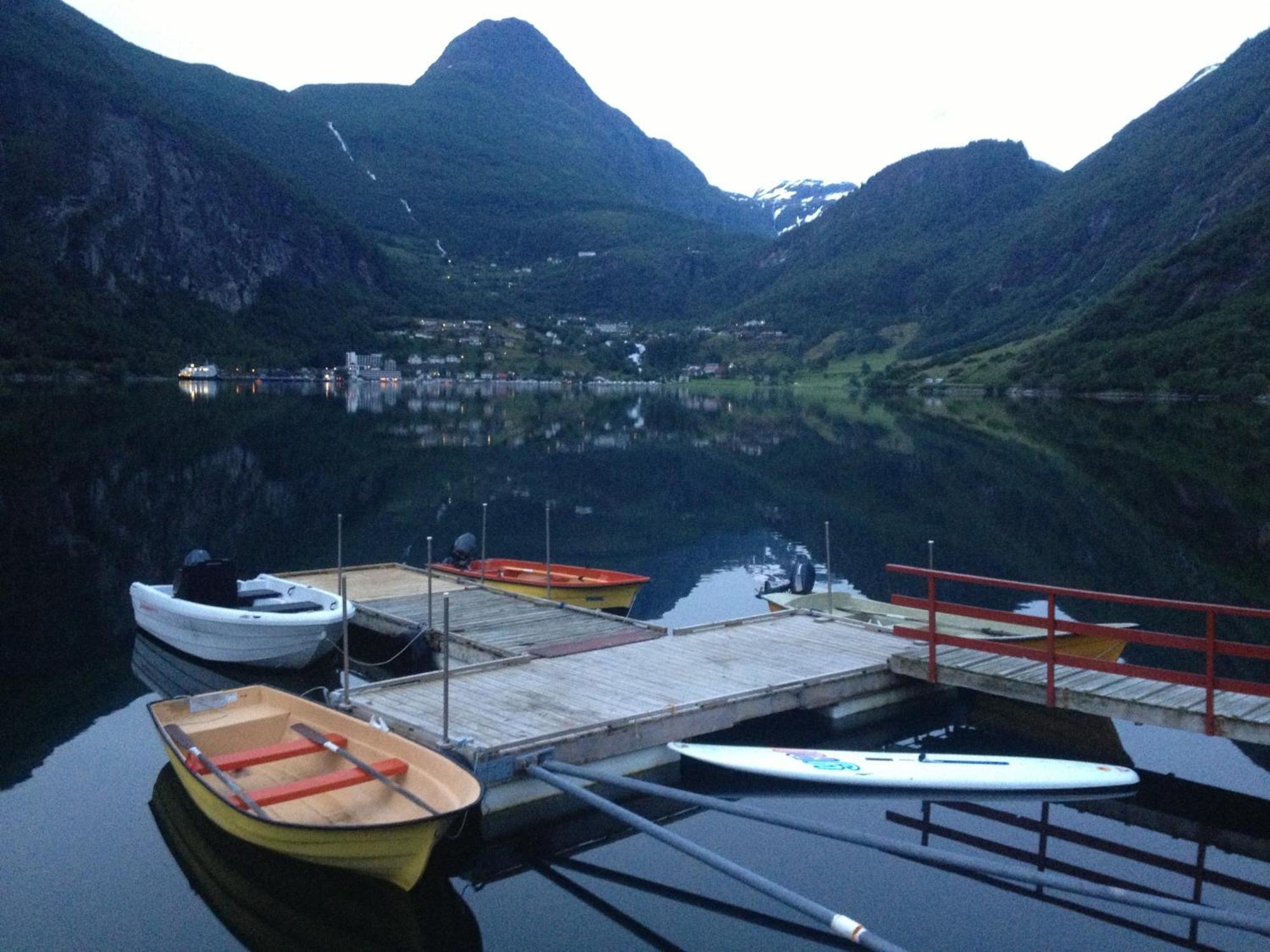 Fjorden Campinghytter Geiranger Exterior foto