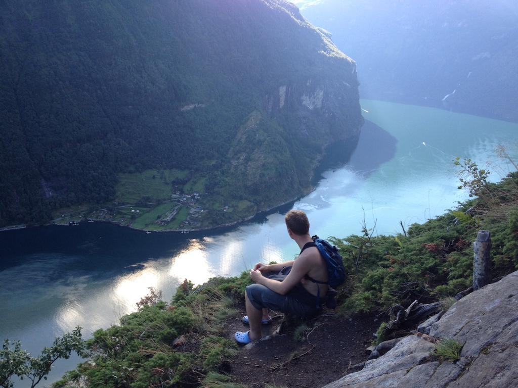 Fjorden Campinghytter Geiranger Exterior foto